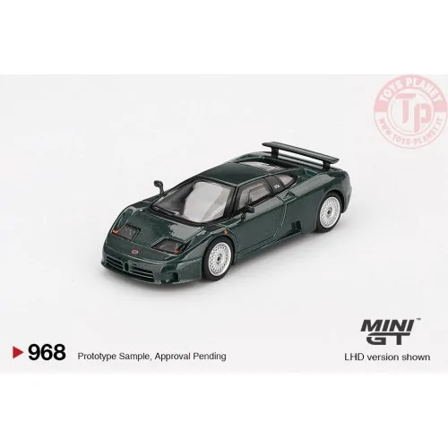 BUGATTI EB110 GT VERDE SCURO 1995 1:64 MGT00968-L MINI GT