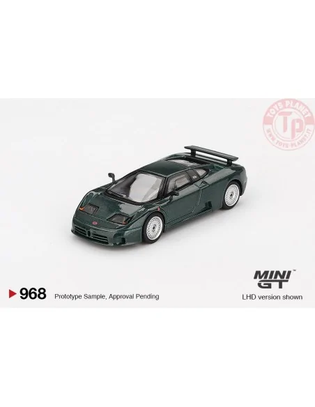 BUGATTI EB110 GT VERDE SCURO 1995 1:64 MGT00968-L MINI GT