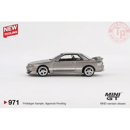 NISSAN GT-R (R32) VEILSIDE COMBAT C-I COMBAT GREY 2011 1:64 MGT00971-R MINI GT