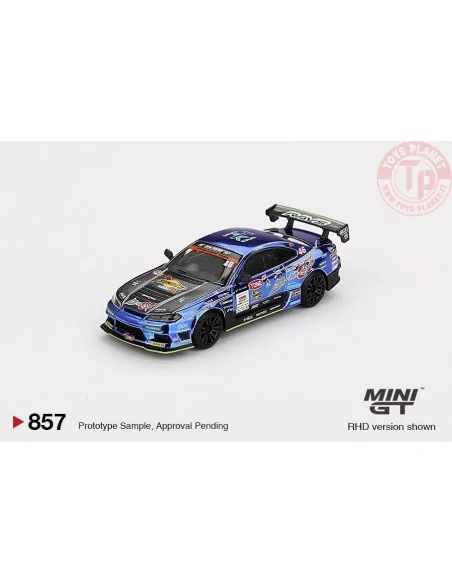 NISSAN SILVIA S15 N70 D-MAX RACING D1 GRAND PRIX 2023 1:64 MGT00857-BL MINI GT