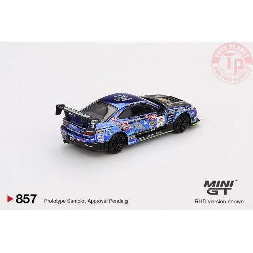 NISSAN SILVIA S15 N70 D-MAX RACING D1 GRAND PRIX 2023 1:64 MGT00857-BL MINI GT