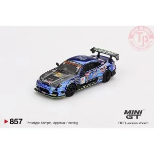 NISSAN SILVIA S15 N70 D-MAX RACING D1 GRAND PRIX 2023 1:64 MGT00857-BL MINI GT
