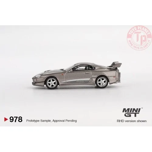 TOYOTA SUPRA MK4 (A80) VEILSIDE COMBAT V-II GREY 2011 1:64 MGT00978-L MINI GT