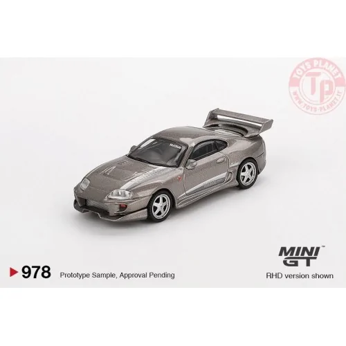 TOYOTA SUPRA MK4 (A80) VEILSIDE COMBAT V-II GREY 2011 1:64 MGT00978-L MINI GT