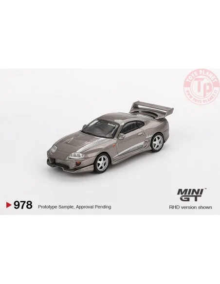 TOYOTA SUPRA MK4 (A80) VEILSIDE COMBAT V-II GREY 2011 1:64 MGT00978-L MINI GT