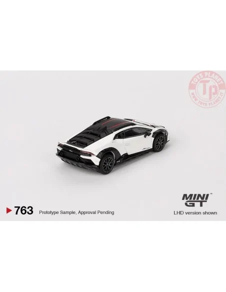 LAMBORGHINI HURACÁN STERRATO BIANCO ASOPO 2023 1:64 MGT00763-L MINI GT