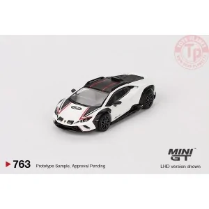 LAMBORGHINI HURACÁN STERRATO BIANCO ASOPO 2023 1:64 MGT00763-L MINI GT
