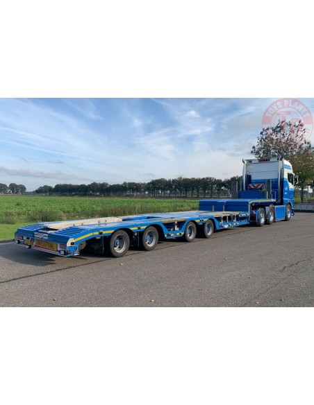 1/50 MAN TGX GX 6X2 TAG AXLE SEMI WHEEL WELL LOW LOADER - 4 AXLE Deurne Manders WSI 01-4833 WSI MODELS 1/50 MAN TGX GX 6X2 TAG AXLE SEMI WHEEL WELL LOW LOADER - 4 AXLE Deurne Manders WSI 01-4833 WSI MODELS