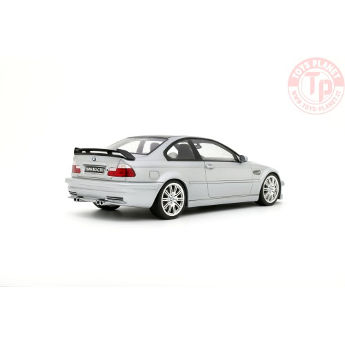 1:18 BMW E46 M3 GTR STREET TITAN SILVER METALLIC 354 2001 OT1128 OTTOMOBILE