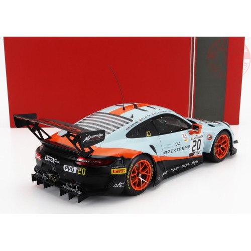 1/18 PORSCHE 911 991 GT3 R 4.0L FLAT-6 TEAM GPX RACING N 20 WINNER 24h SPA 2019 RICHARD LIETZ MICHAEL CHRISTENSEN KEVIN ESTRE...