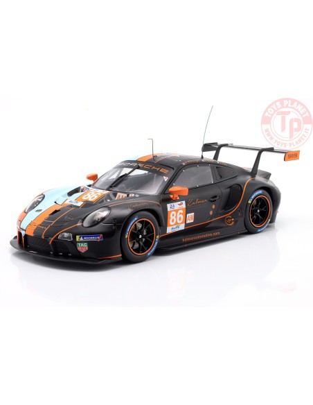 1/18 PORSCHE - 911 991-2 RSR-19 4.2L TEAM GR RACING GULF N 86 24h LE MANS 2023 BEN BARKER - RICCARDO PERA - MICHAEL WAINWRIGH...