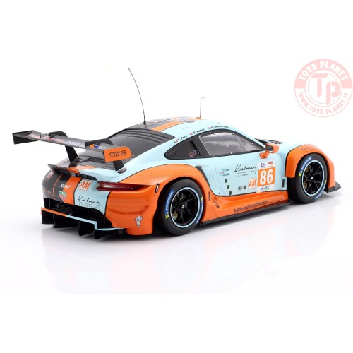 1/18 PORSCHE - 911 991-2 RSR-19 4.2L TEAM GR RACING GULF N 86 24h LE MANS 2023 BEN BARKER - RICCARDO PERA - MICHAEL WAINWRIGH...