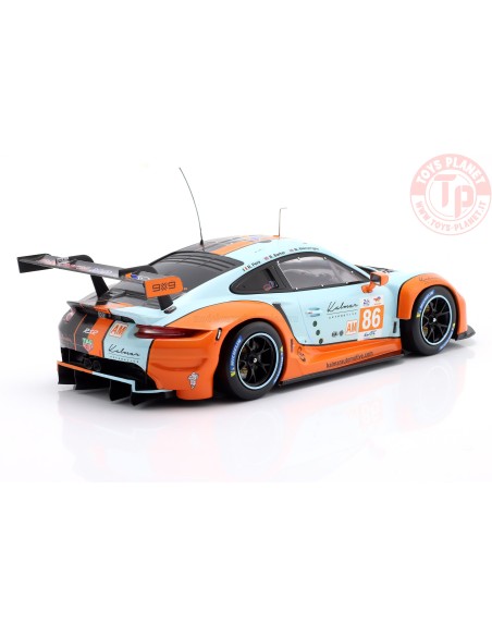 1/18 PORSCHE - 911 991-2 RSR-19 4.2L TEAM GR RACING GULF N 86 24h LE MANS 2023 BEN BARKER - RICCARDO PERA - MICHAEL WAINWRIGH...