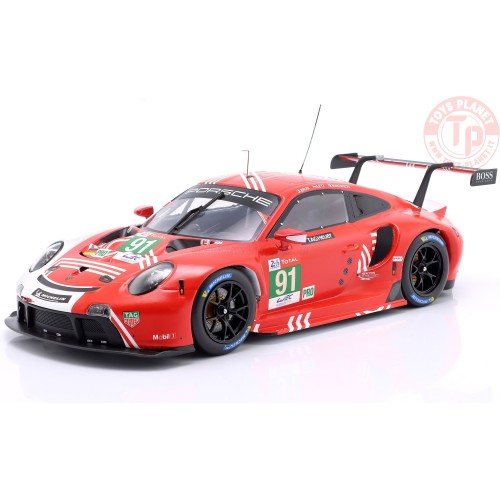 1/18 PORSCHE 911 991-2 RSR N 91 24h LE MANS 2020 BRUNI - LIETZ - MAKOWIECKI- PORSCHE 917 TRIBUTE DESIGN LEGT18-23008 IXO MODELS
