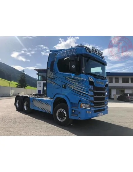 Scania Next Gen S-series with 4-axle Goldhofer low-loader Keil TEKNO 87113 TEKNO Scania Next Gen S-series with 4-axle Goldhofer low-loader Keil TEKNO 87113 TEKNO