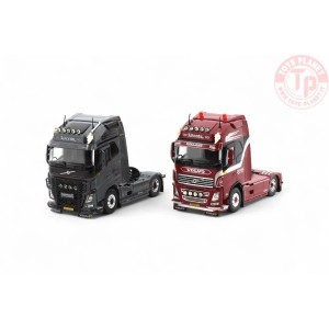 Volvo FH04 Globetrotter XL 4x2 set Weeda TEKNO 87529 TEKNO