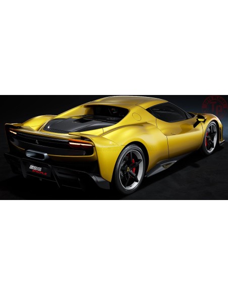 1/18 FERRARI 296 SPECIALE 2025 CON VETRINA NUMBERED ONE BY ONE MONTECARLO YELLOW METALLIC POLISTIL 18FE02052-HC POLISTIL 1/18 FERRARI 296 SPECIALE 2025 CON VETRINA NUMBERED ONE BY ONE MONTECARLO YELLOW METALLIC POLISTIL 18FE02052-HC POLISTIL