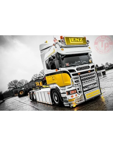 SCANIA R6 HIGHLINE RIGED TRUCK WITH HOOKLIFT SYSTEM 6X2 TAG AXLE + 40M3 CONTAINER Lenz Gerüstbau WSI 01-4716 WSI MODELS SCANIA R6 HIGHLINE RIGED TRUCK WITH HOOKLIFT SYSTEM 6X2 TAG AXLE + 40M3 CONTAINER Lenz Gerüstbau WSI 01-4716 WSI MODELS