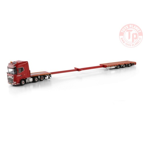 DAF XG+ 6x2/4 Nooteboom with Megatrailer 3-axle Redline Series WSI 607.33.73 WSI MODELS
