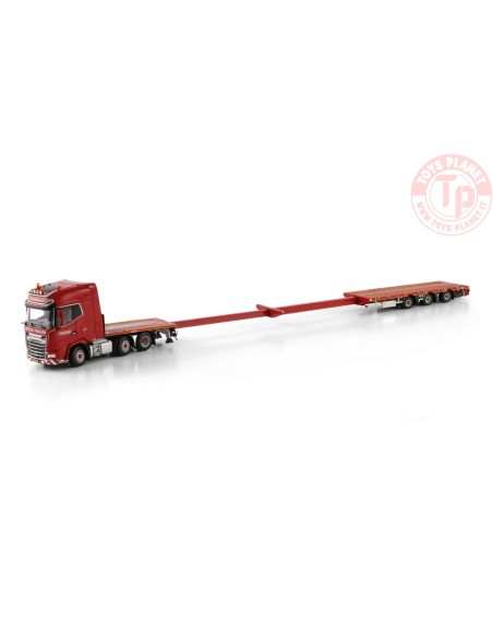 DAF XG+ 6x2/4 Nooteboom with Megatrailer 3-axle Redline Series WSI 607.33.73 WSI MODELS