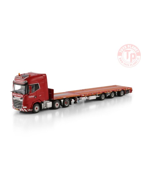 DAF XG+ 6x2/4 Nooteboom with Megatrailer 3-axle Redline Series WSI 607.33.73 WSI MODELS DAF XG+ 6x2/4 Nooteboom with Megatrailer 3-axle Redline Series WSI 607.33.73 WSI MODELS