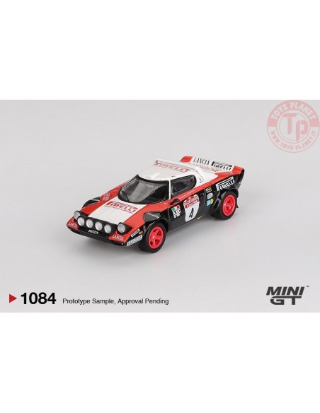 1:64 LANCIA STRATOS HF N4 RALLY SANREMO WINNER 1978 MGT01084-L MINI GT
