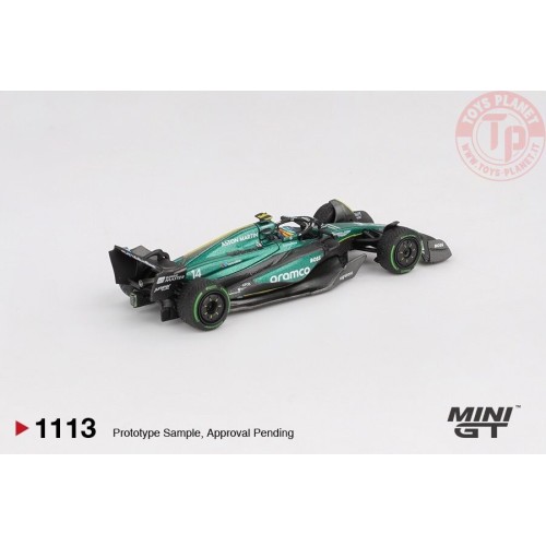 1:64 ASTON MARTIN AMR24 N14 FERNANDO ALONSO CANADIAN GP 2024 MGT01113-L MINI GT