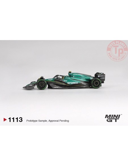 1:64 ASTON MARTIN AMR24 N14 FERNANDO ALONSO CANADIAN GP 2024 MGT01113-L MINI GT