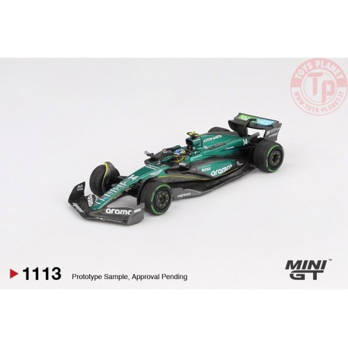 1:64 ASTON MARTIN AMR24 N14 FERNANDO ALONSO CANADIAN GP 2024 MGT01113-L MINI GT