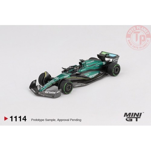 1:64 ASTON MARTIN AMR24 N18 LANCE STROLL CANADIAN GP 2024 MGT01114-L MINI GT