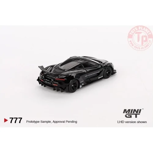 MCLAREN 720S BLACK 2023 1:64 MGT00777-L Mini Gt