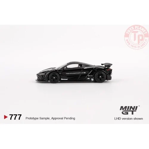 MCLAREN 720S BLACK 2023 1:64 MGT00777-L Mini Gt