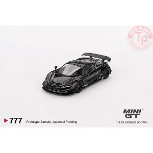 MCLAREN 720S BLACK 2023 1:64 MGT00777-L Mini Gt