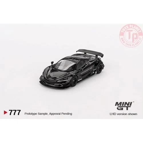 MCLAREN 720S BLACK 2023 1:64 MGT00777-L Mini Gt