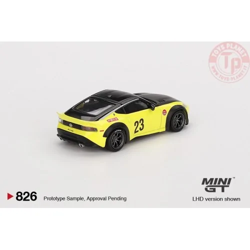 NISSAN Z LB LB NATION WORKS IKAZUCHI YELLOW 2024 1:64 MGT00826-L MINI GT