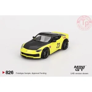 NISSAN Z LB LB NATION WORKS IKAZUCHI YELLOW 2024 1:64 MGT00826-L MINI GT