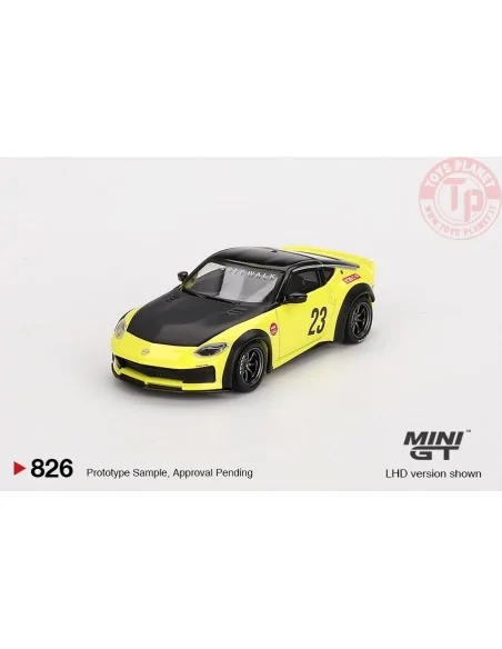 NISSAN Z LB LB NATION WORKS IKAZUCHI YELLOW 2024 1:64 MGT00826-L MINI GT