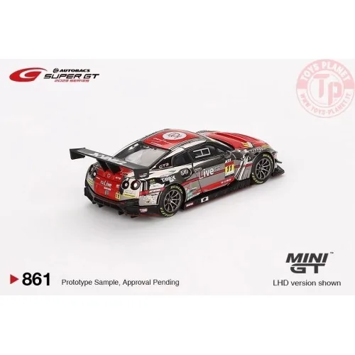 NISSAN GT-R (R35) NISMO GT3 N11 GAINER TANAX GT-R" GAINER SUPER GT SERIES 2023 1:64 MGT00861-BL Mini Gt