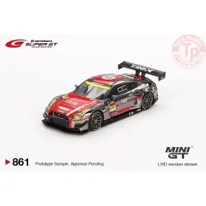 NISSAN GT-R (R35) NISMO GT3 N11 GAINER TANAX GT-R" GAINER SUPER GT SERIES 2023 1:64 MGT00861-BL Mini Gt