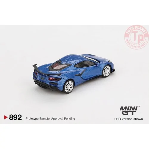 CHEVROLET CORVETTE C8 Z06 ELKHART LAKE BLUE METALLIC 2023 1:64 MGT00892-L MINI GT
