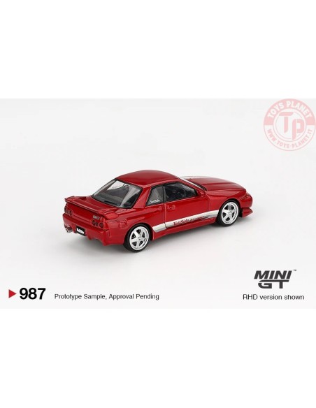1:64 NISSAN SKYLINE GT-R (R32) VEILSIDE COMBAT C-I GEM RED 2011 MGT00987-R MINI GT