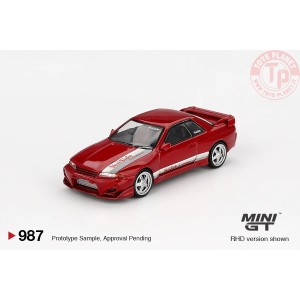 1:64 NISSAN SKYLINE GT-R (R32) VEILSIDE COMBAT C-I GEM RED 2011 MGT00987-R MINI GT