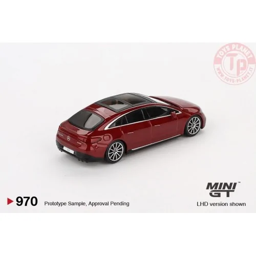 MERCEDES-BENZ EQS 580 4MATIC RED METALLIC 2024 1:64 MGT00970-L MINI GT