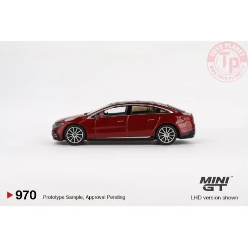 MERCEDES-BENZ EQS 580 4MATIC RED METALLIC 2024 1:64 MGT00970-L MINI GT