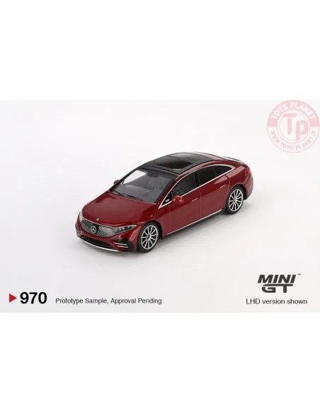 MERCEDES-BENZ EQS 580 4MATIC RED METALLIC 2024 1:64 MGT00970-L MINI GT