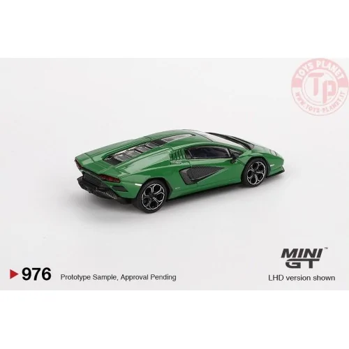 LAMBORGHINI COUNTACH LPI 800- 4 VERDE MEDIO 2022 1:64 MGT00976-L MINI GT