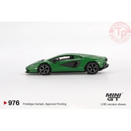 LAMBORGHINI COUNTACH LPI 800- 4 VERDE MEDIO 2022 1:64 MGT00976-L MINI GT