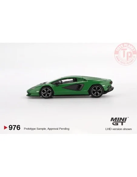 LAMBORGHINI COUNTACH LPI 800- 4 VERDE MEDIO 2022 1:64 MGT00976-L MINI GT