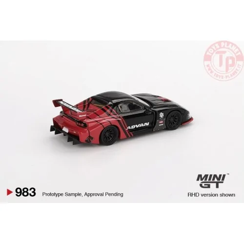MAZDA RX7 LB-SUPER SILHOUETTE ADVAN 2024 1:64 MGT00983-L Mini Gt