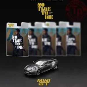 ASTON MARTIN BDS - NO TIME TO DIE - TRADITIONAL CHINESE BLISTER 2021 1:64 MGT00904-007TC Mini Gt